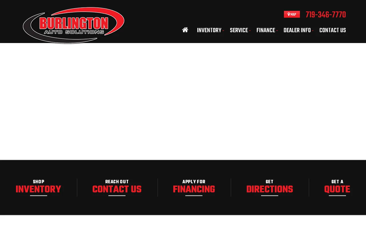 Burlington Auto Solutions — preview screenshot