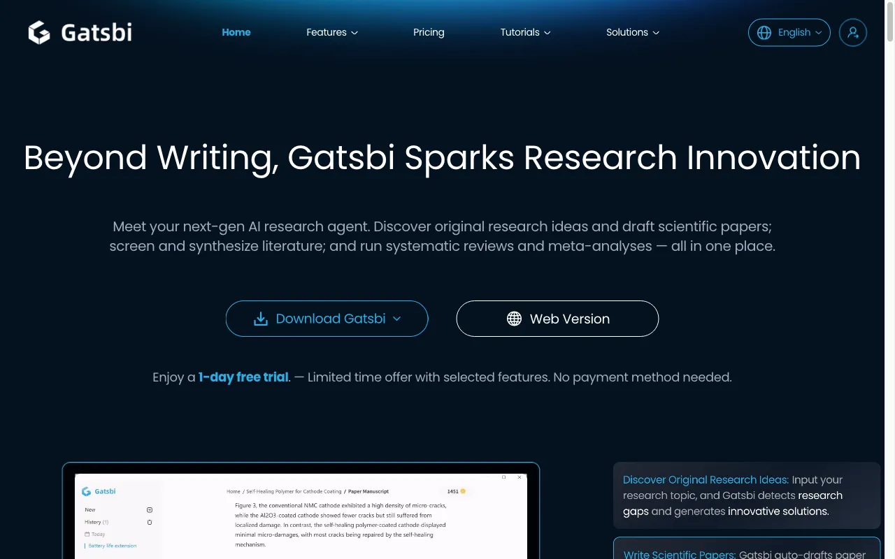 Gatsbi — preview screenshot