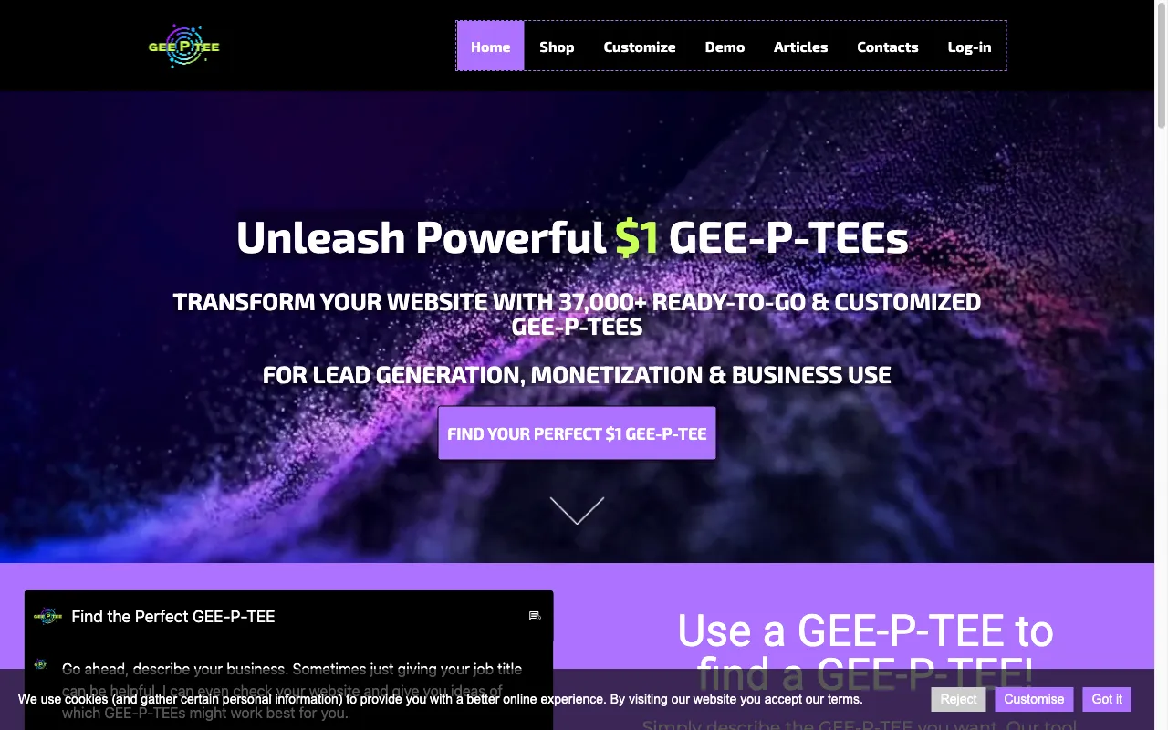 GEE-P-TEE — preview screenshot
