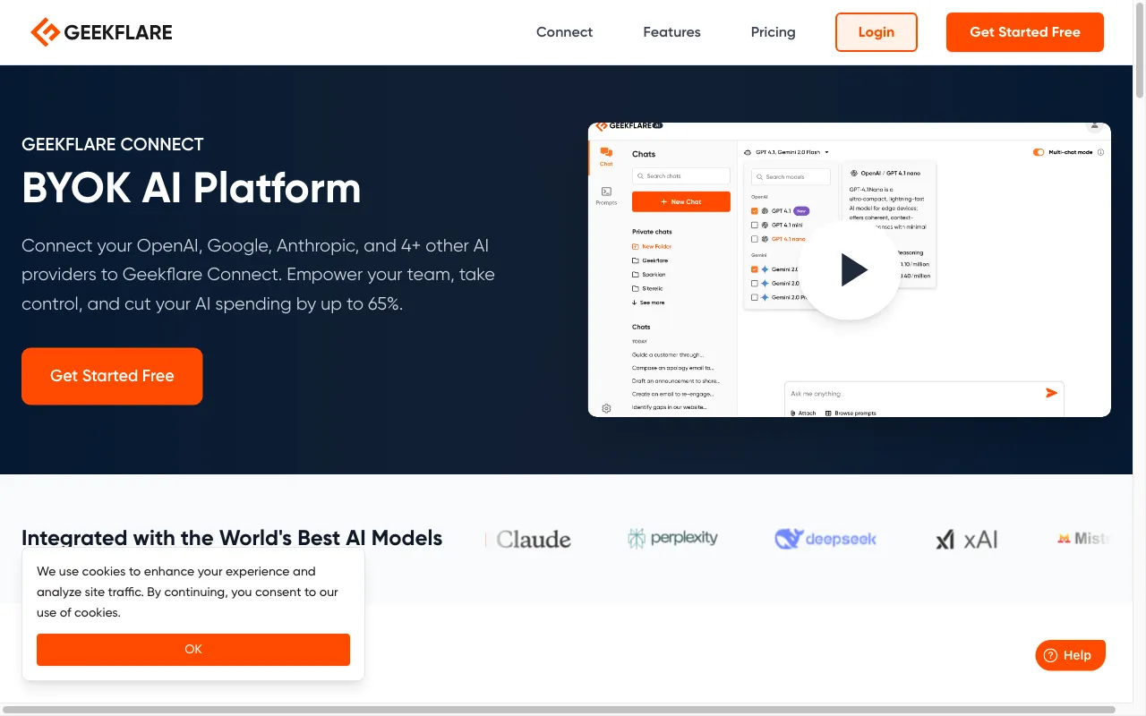 Geekflare Connect — preview screenshot