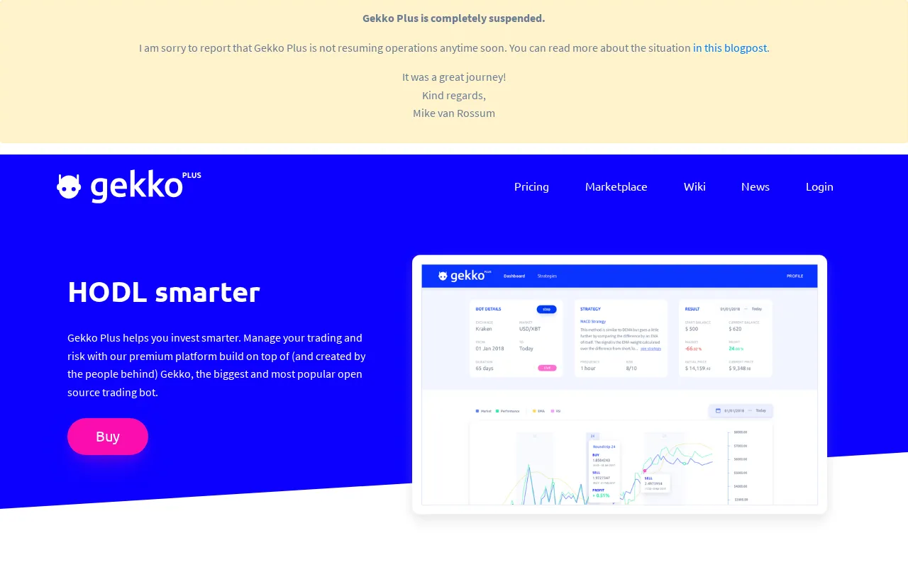 GekkoPlus — preview screenshot