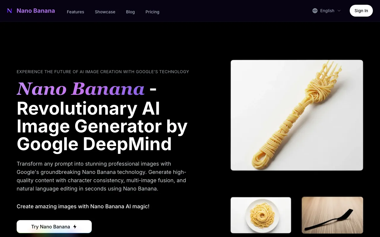 Nano Banana | Google's AI Image Generator — preview screenshot