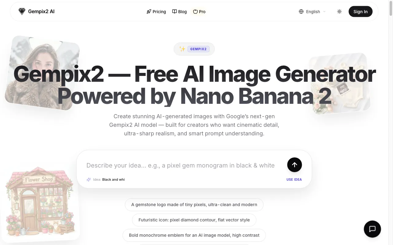 Gempix2 AI — preview screenshot