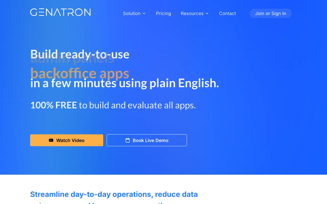 Genatron — preview screenshot