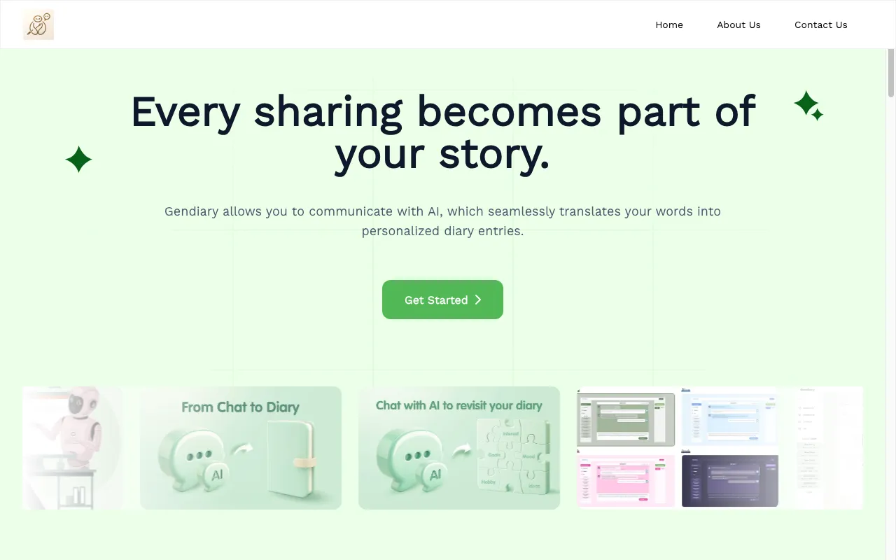 Gendiary.ai — preview screenshot