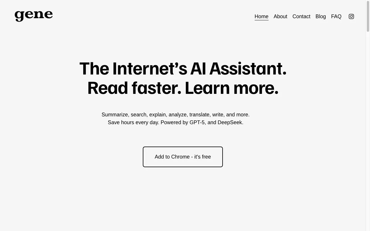 Gene — preview screenshot