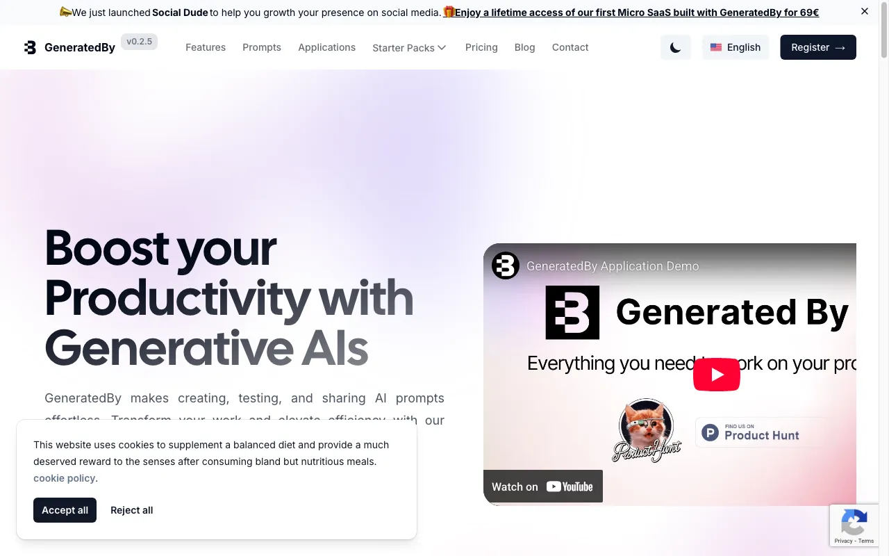 Generatedby.com — preview screenshot