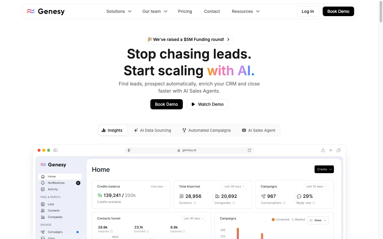 Genesy AI — preview screenshot