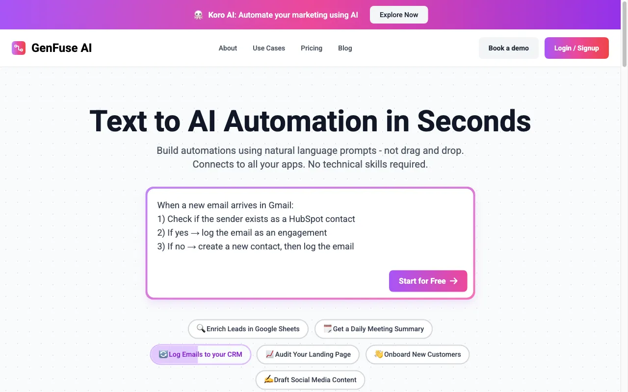 GenFuse AI — preview screenshot