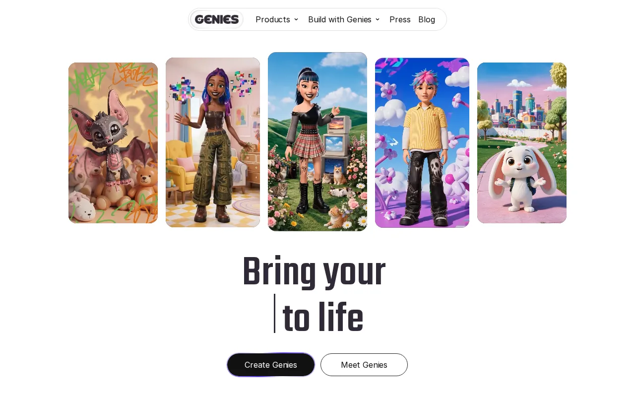 Genies — preview screenshot