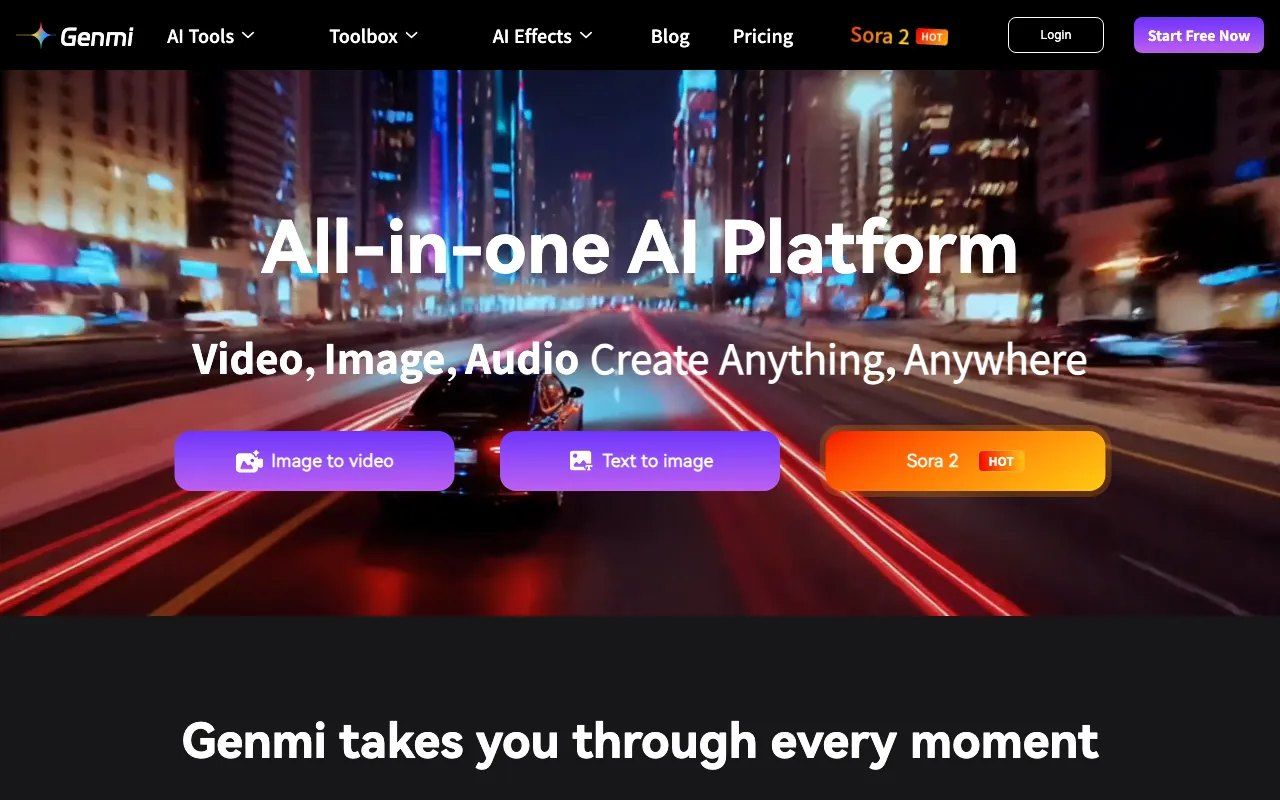 Genmi AI — preview screenshot