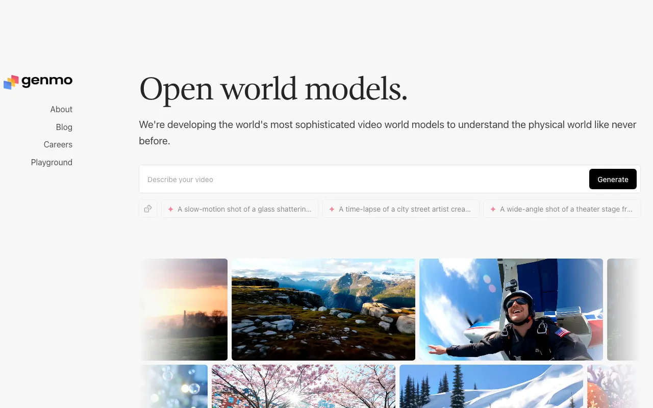Genmo AI — preview screenshot