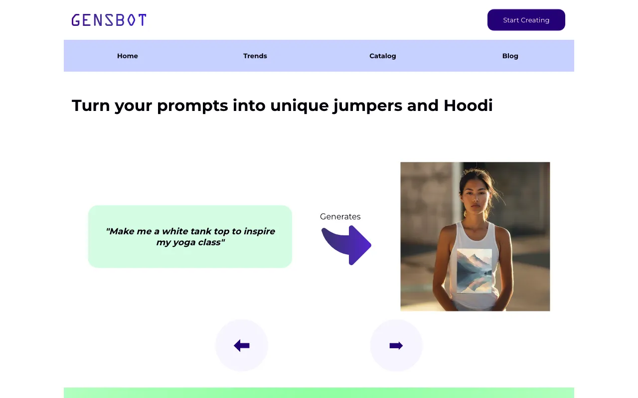 Gensbot — preview screenshot
