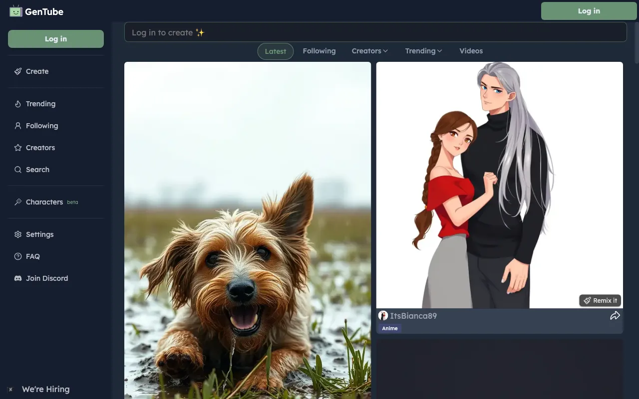 GenTube — preview screenshot