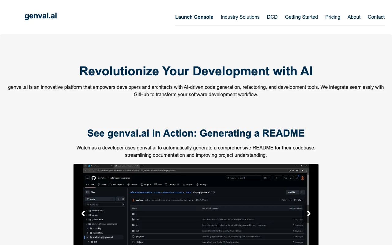 Genval — preview screenshot