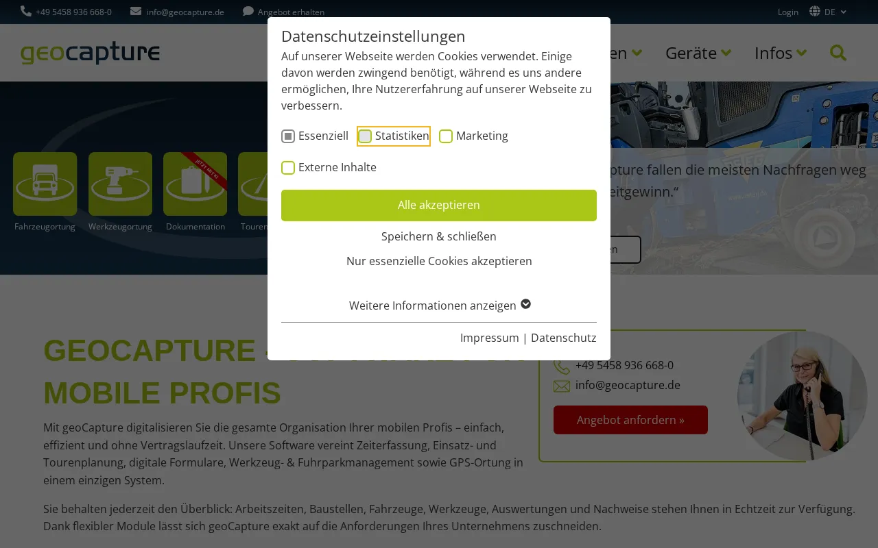 Geocapture — preview screenshot