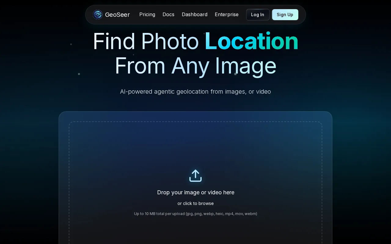 GeoSeer — preview screenshot
