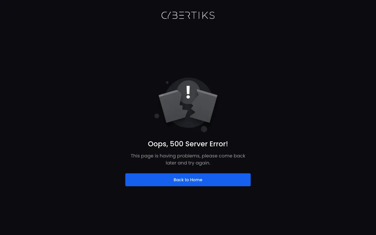 Cybertiks — pricing page