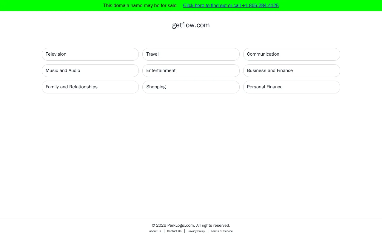 Getflow — preview screenshot