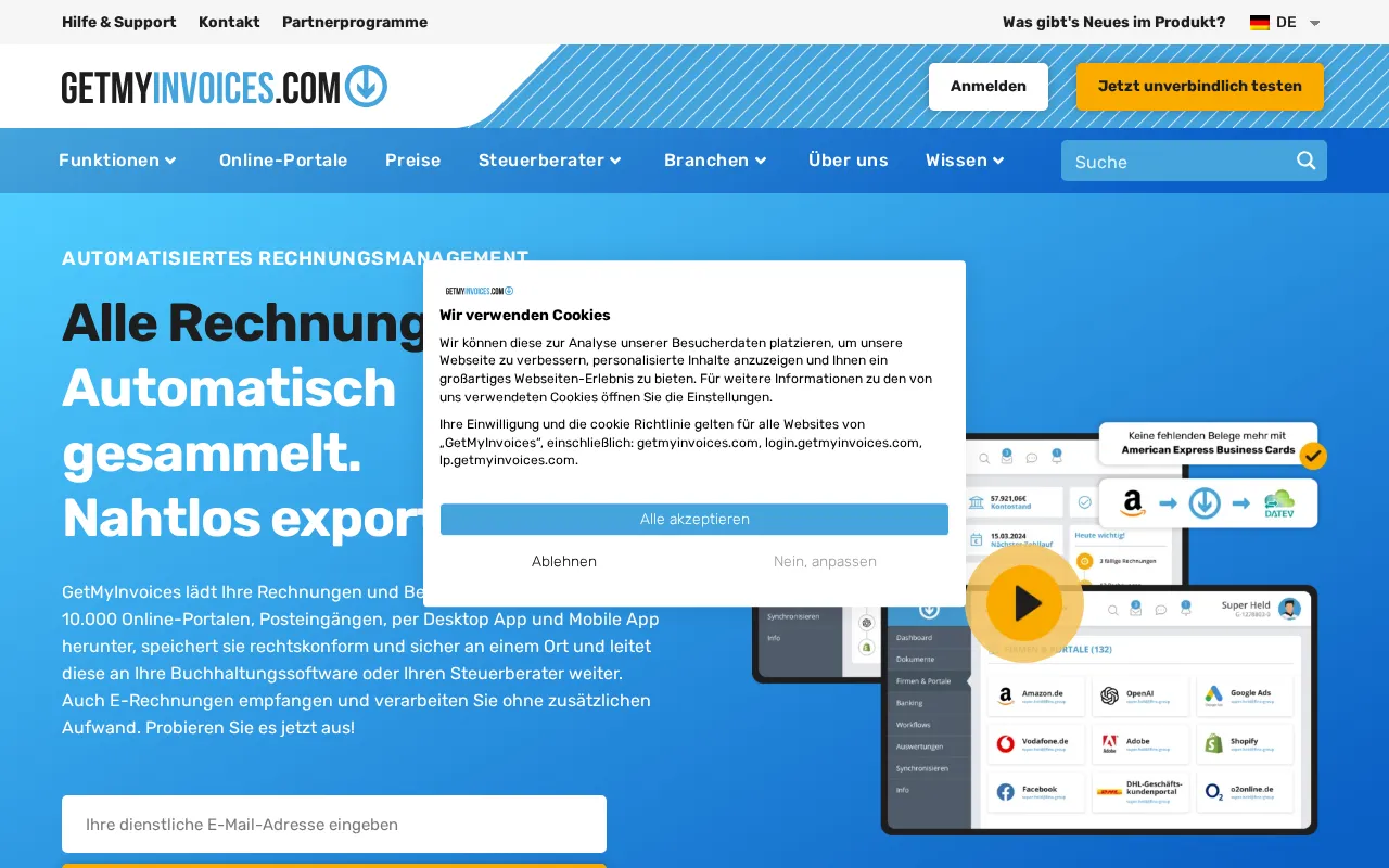 GetMyInvoices — preview screenshot
