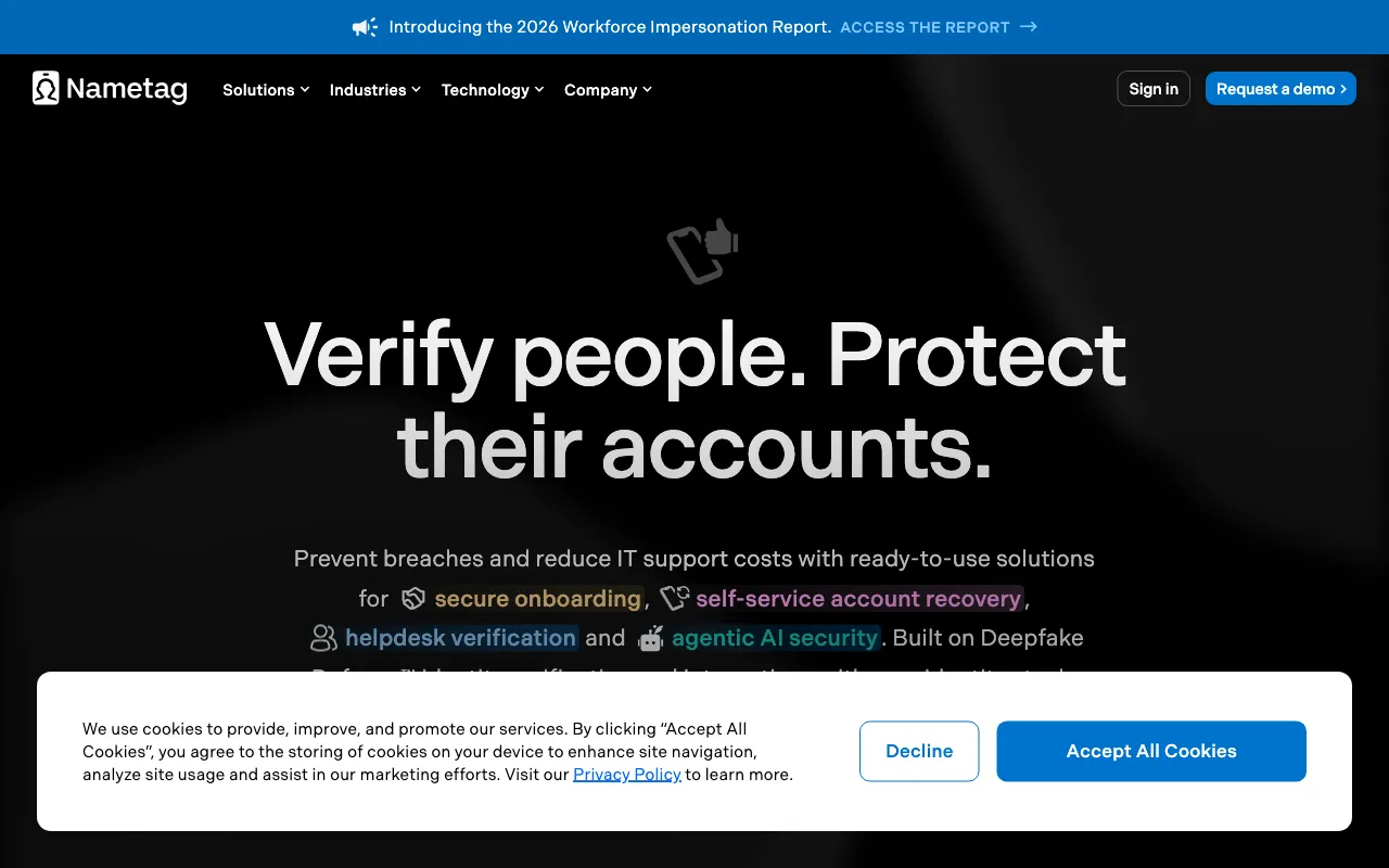 getnametag.com — preview screenshot