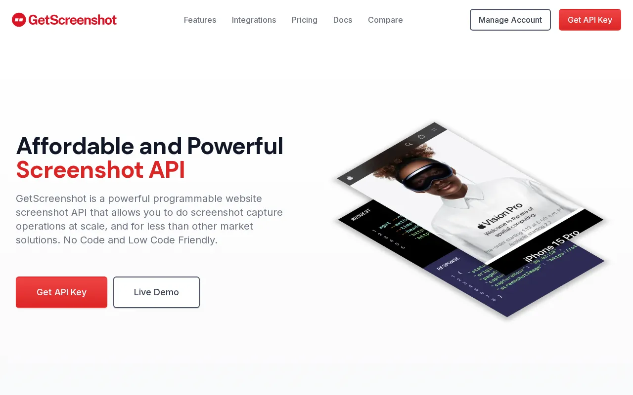 Getscreenshotapi — preview screenshot