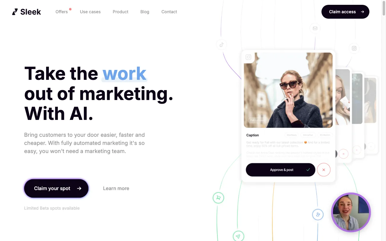 Sleek AI ® — preview screenshot