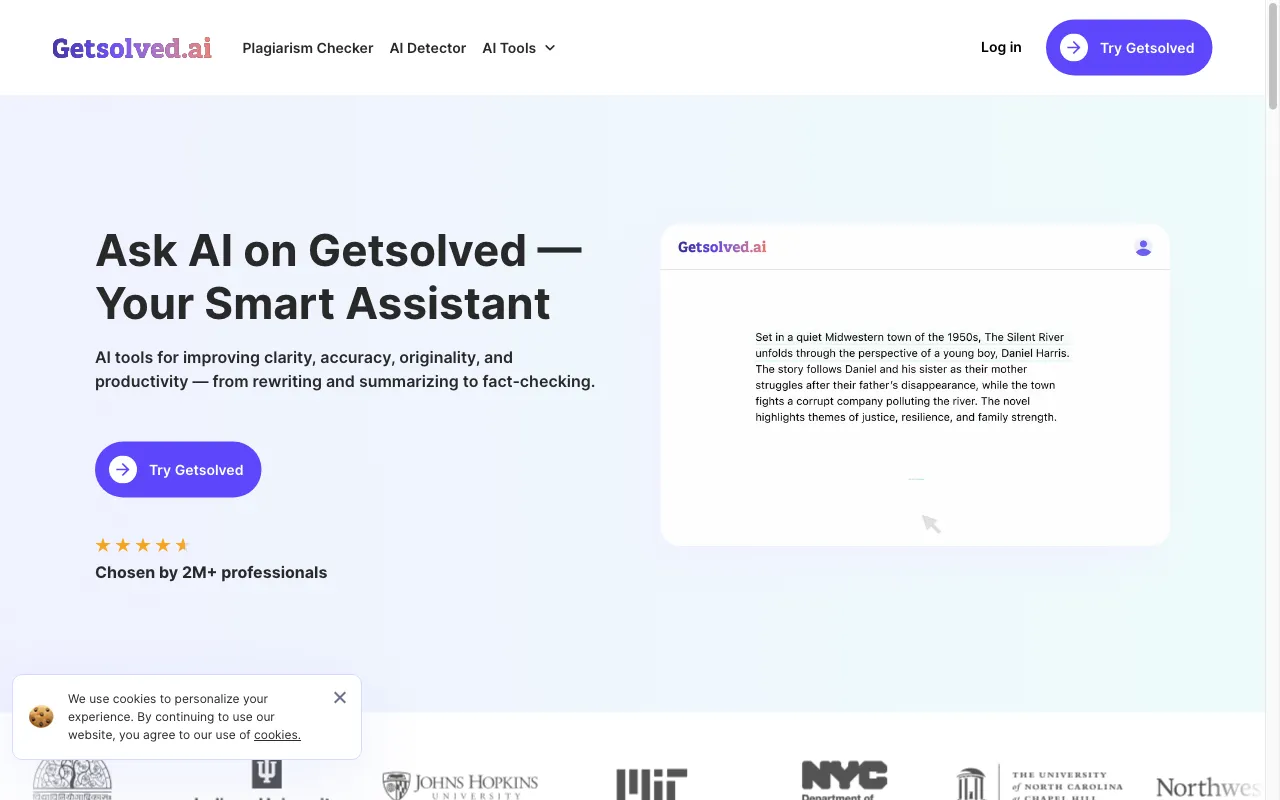 getsolved.ai — preview screenshot