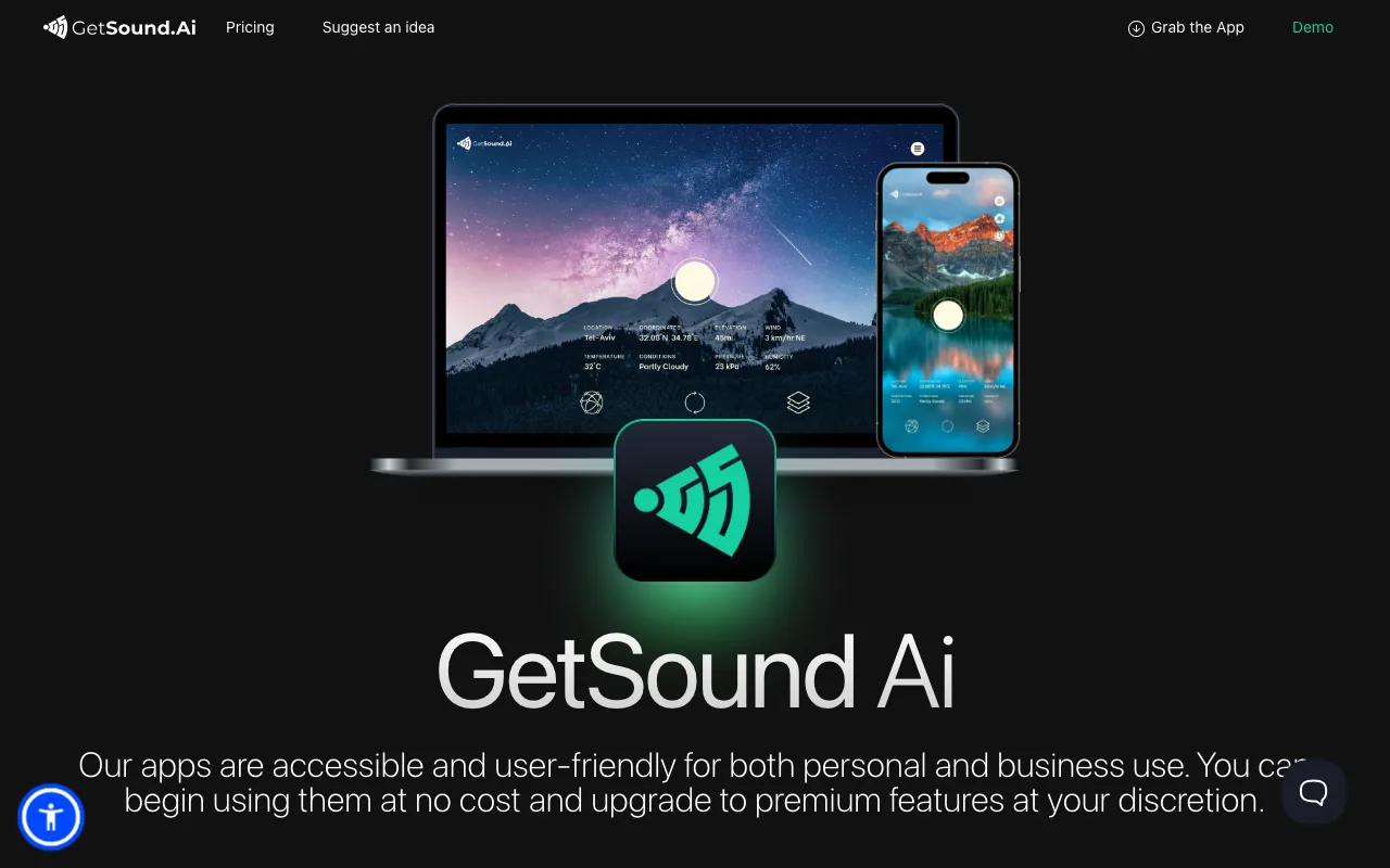 Getsound — pricing page