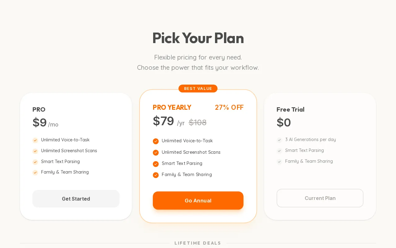 GetThis — pricing page