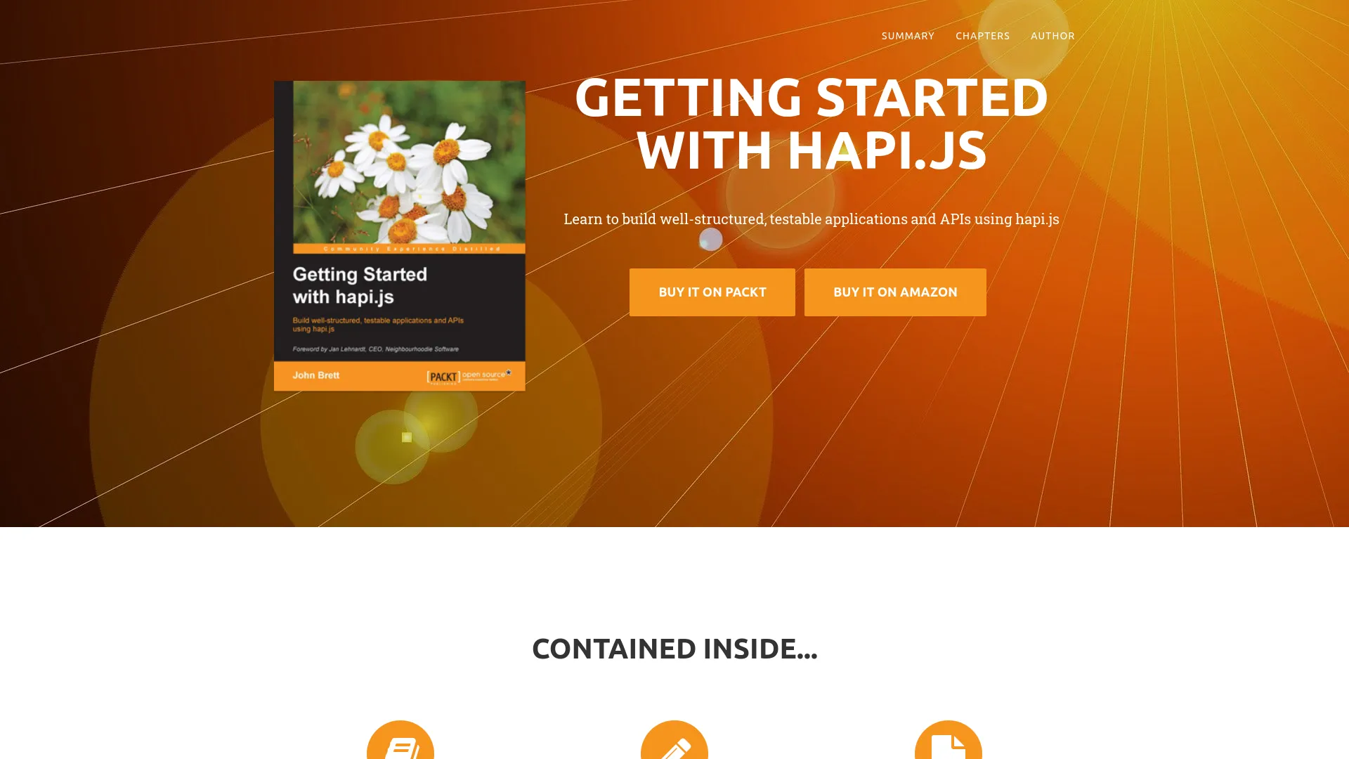 Getting Started With hapi.js — preview screenshot