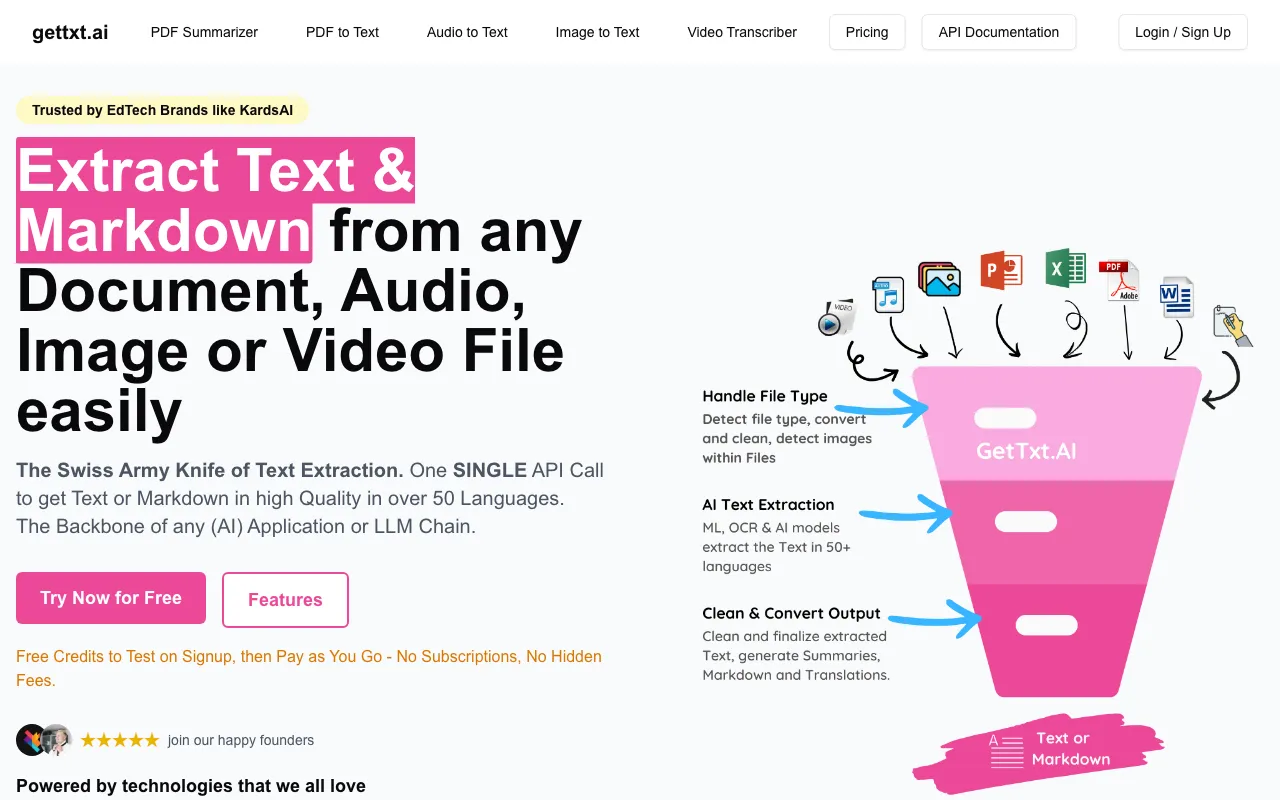 GetTxt.AI — preview screenshot