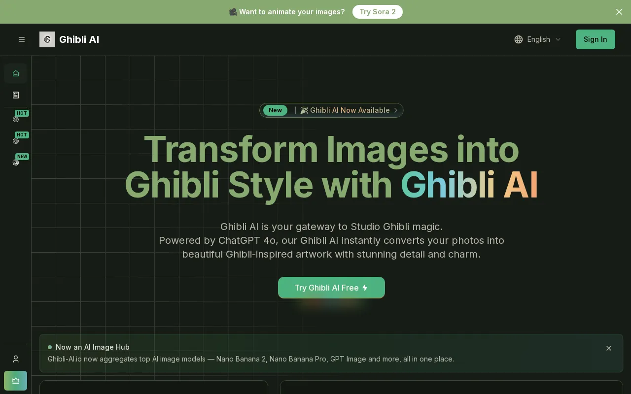 Ghibli Ai — preview screenshot