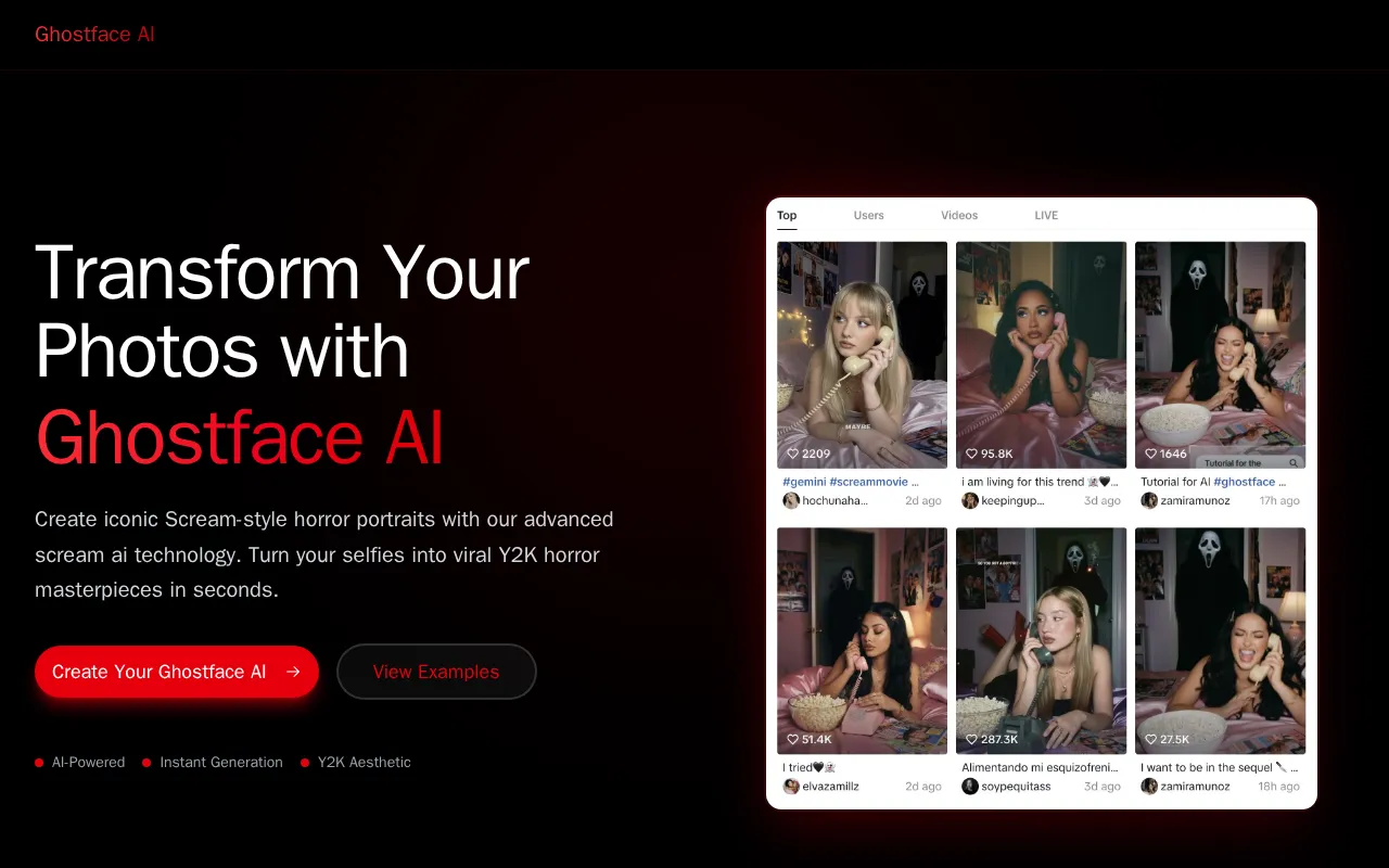 Ghostface-AI.app — preview screenshot