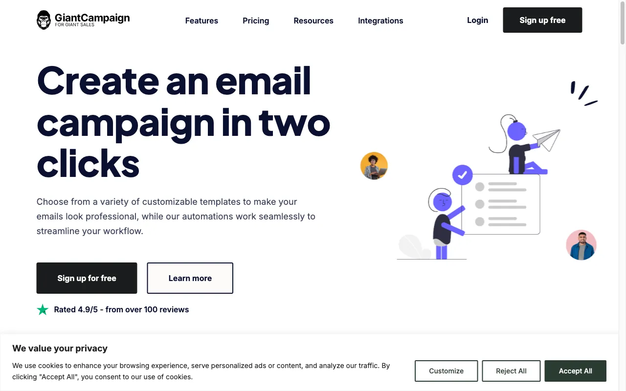 GiantCampaign — preview screenshot