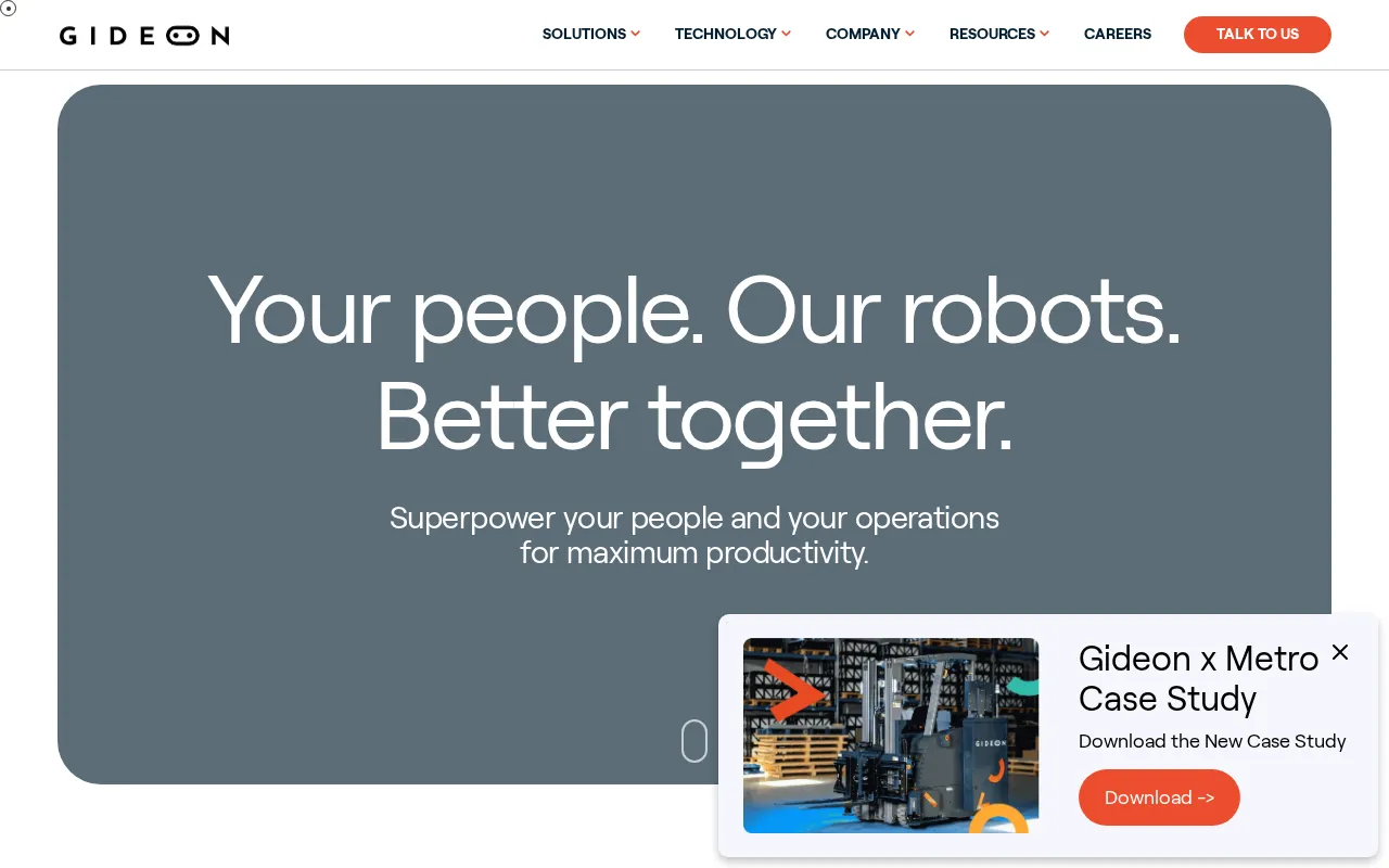 Gideon — preview screenshot