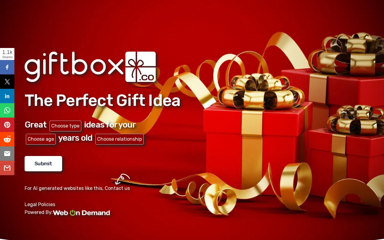 Gift Box — preview screenshot