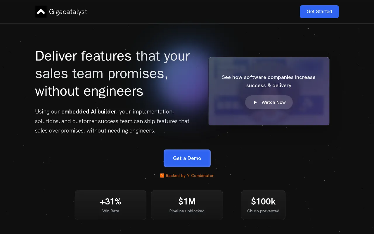 Gigacatalyst — preview screenshot