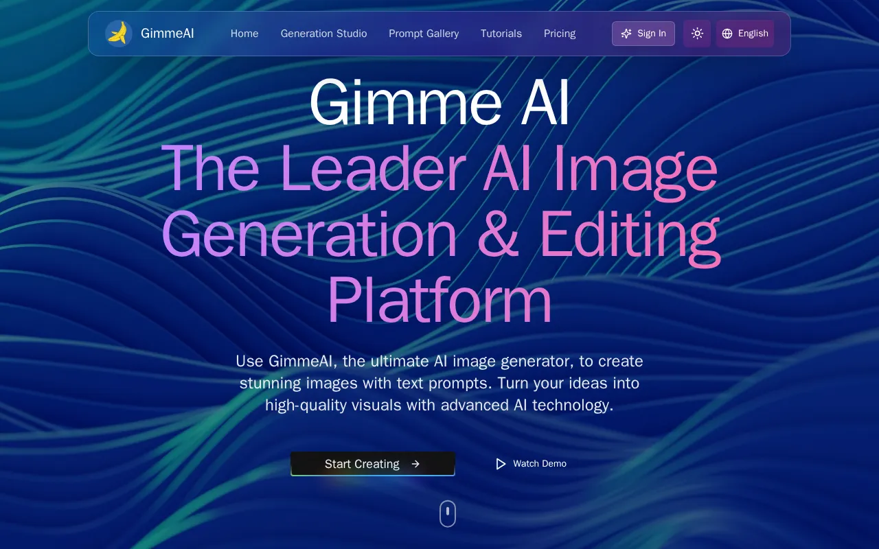 Gimme AI — preview screenshot