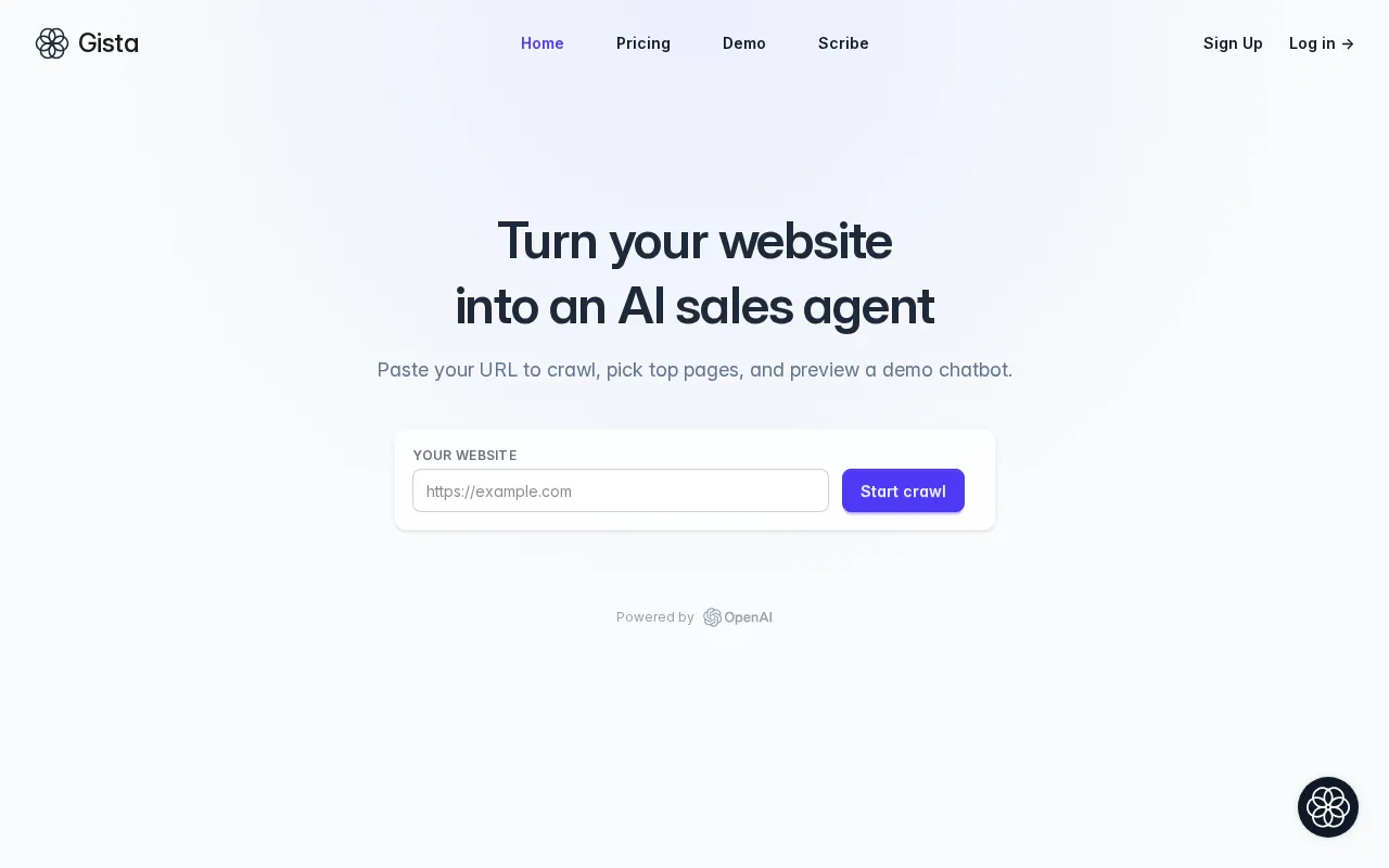 Gista — preview screenshot