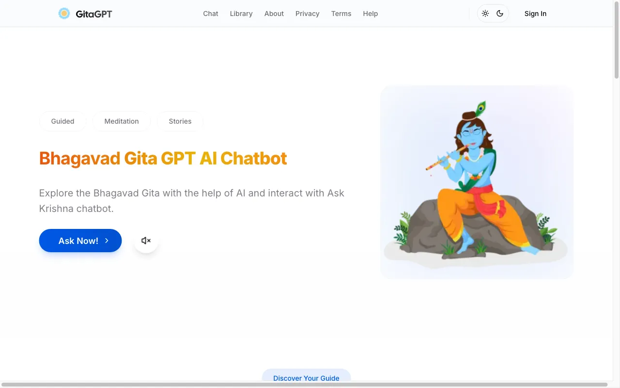 GitaGPT — preview screenshot