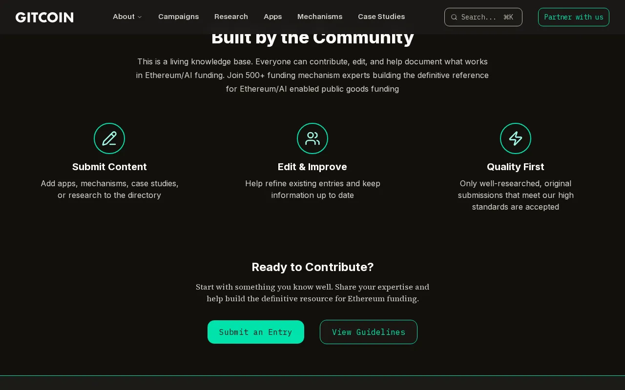 Gitcoin — preview screenshot