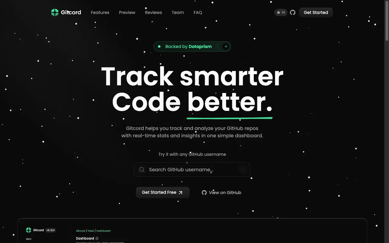Gitcord — preview screenshot