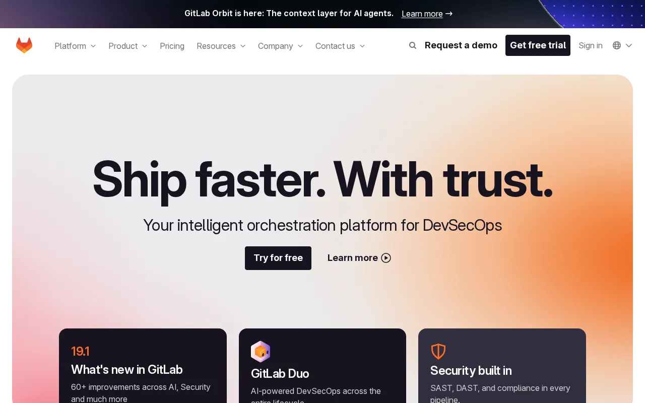 GitLab — preview screenshot
