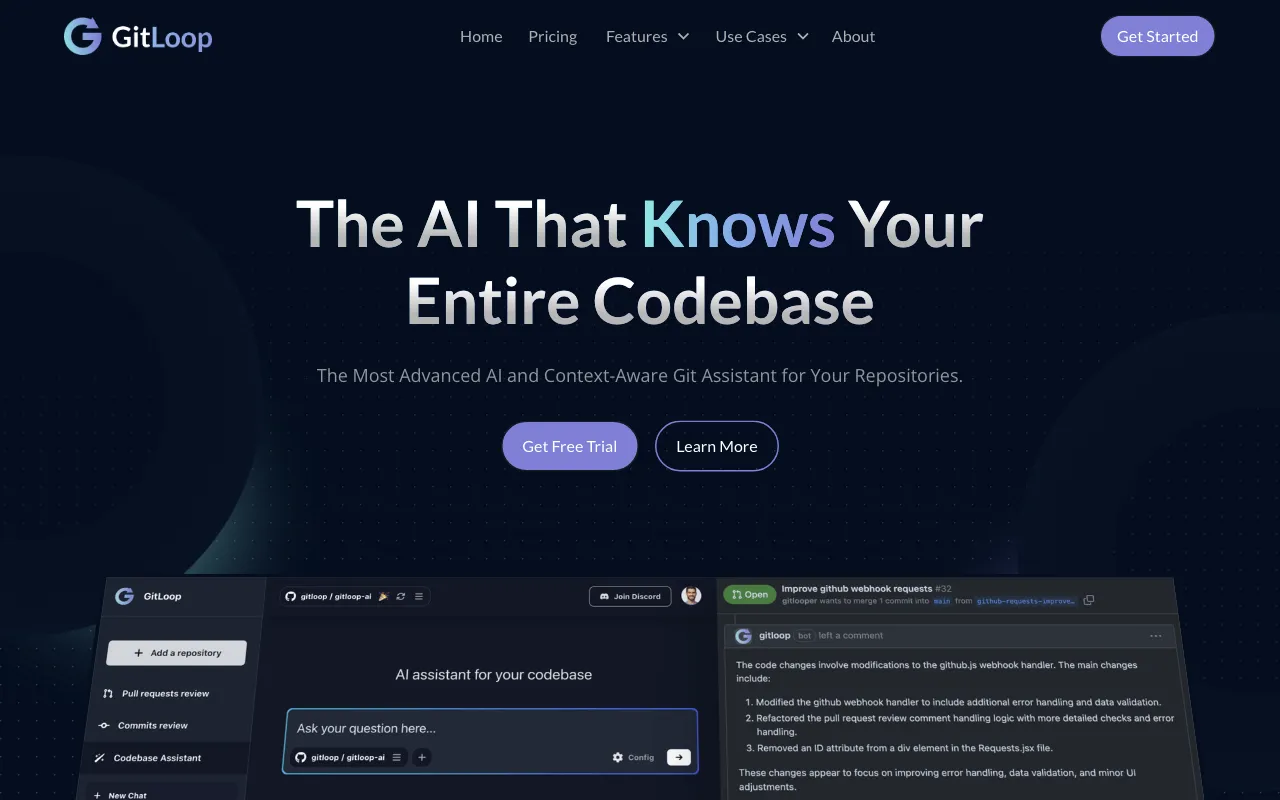 GitLoop — preview screenshot