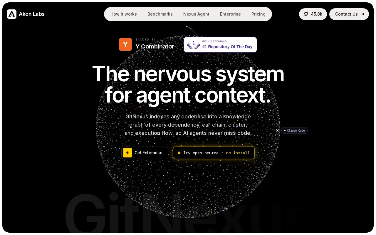 GitNexus (Akon Labs) — preview screenshot