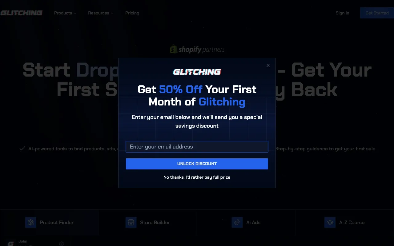 Glitching — preview screenshot