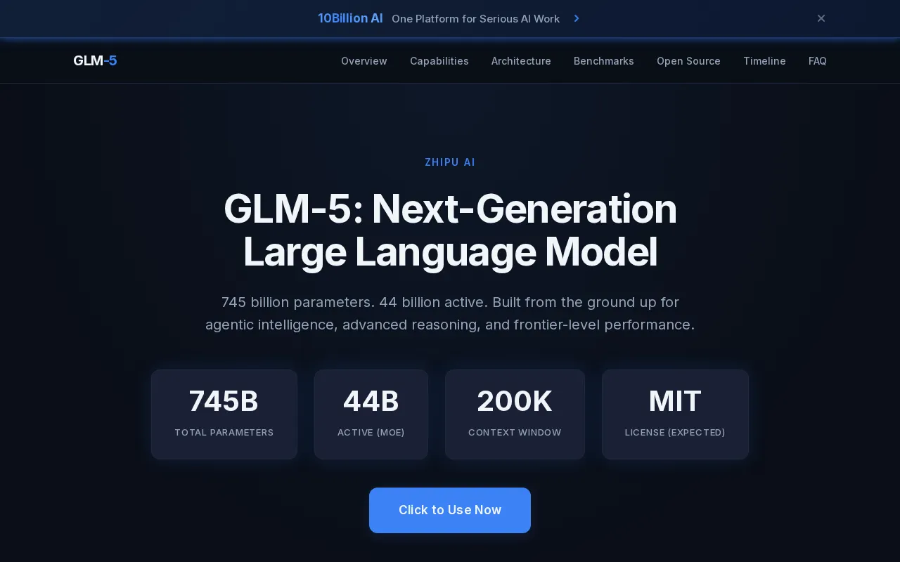 glm5.net — preview screenshot