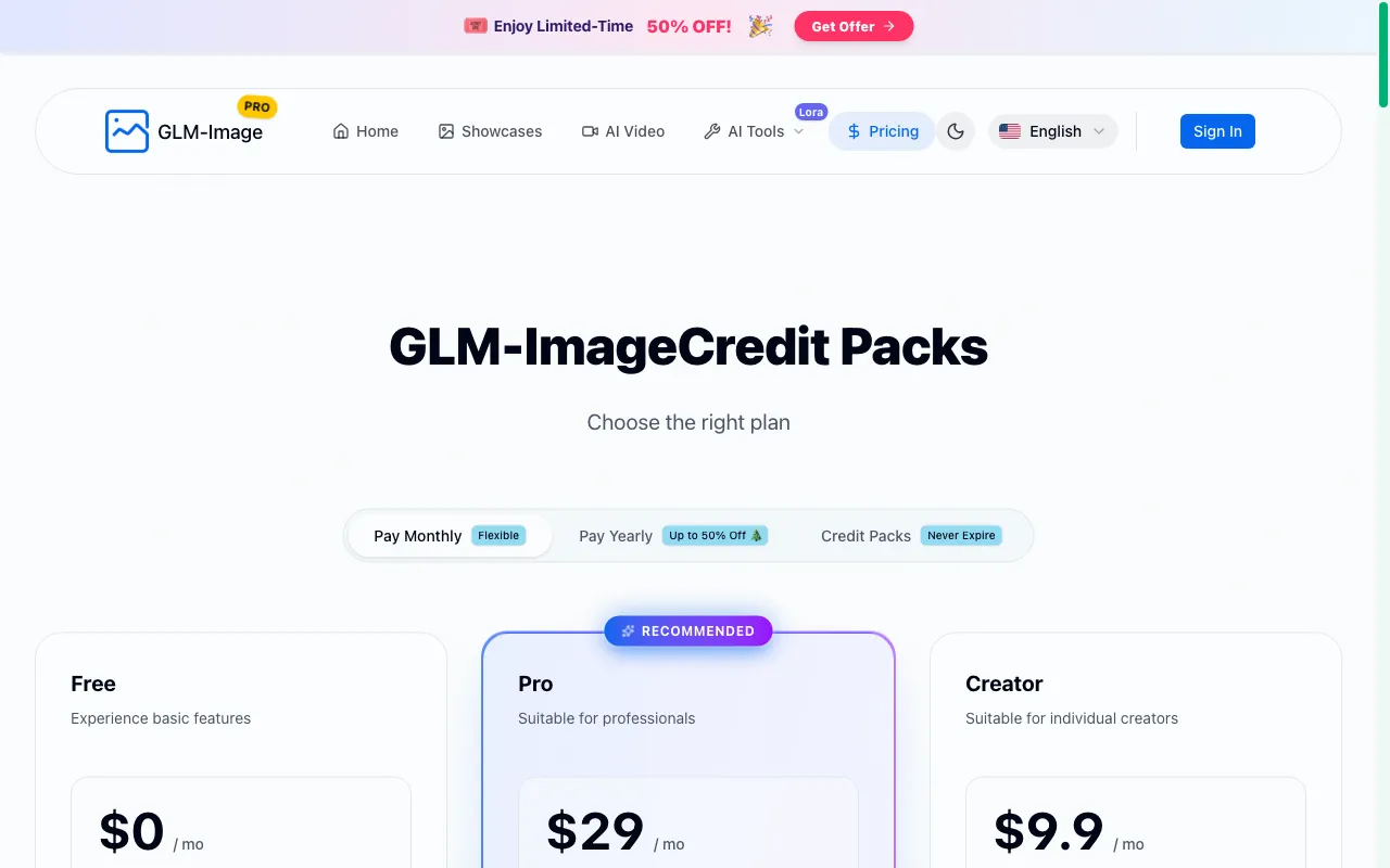 Your App Name — pricing page