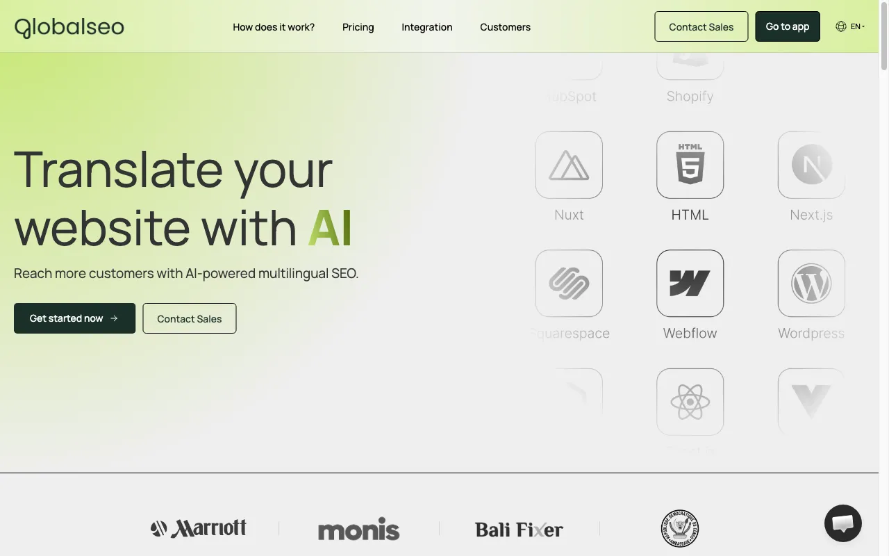 GlobalSeo — preview screenshot